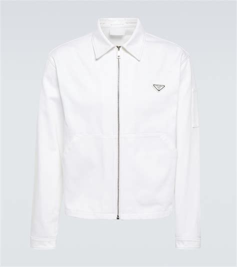 prada cotton jacket|Prada jacket outlet.